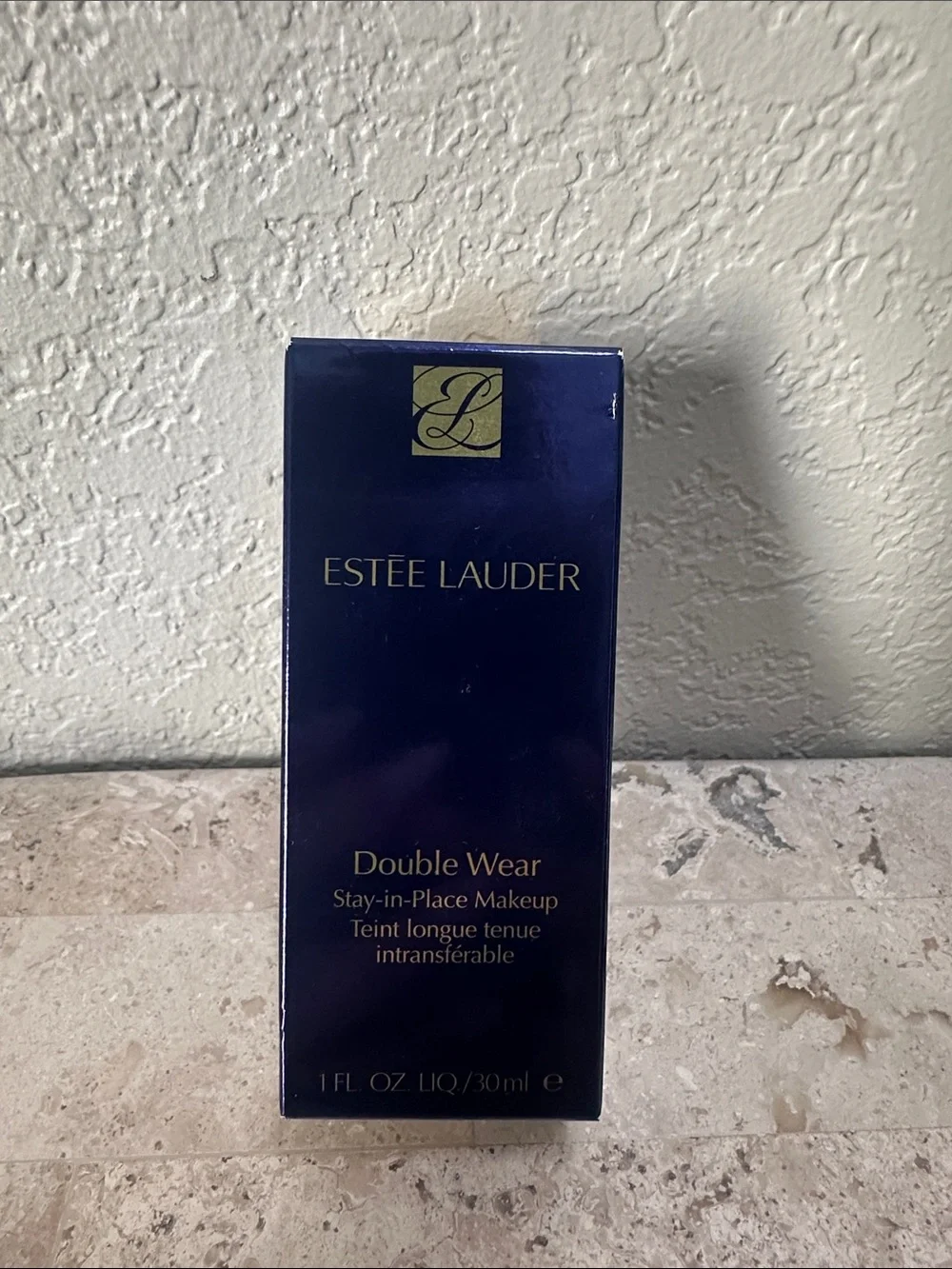 Estee Lauder Double Wear Stay-in-Place Makeup - tawny 3w1 Deep Blue Packaging